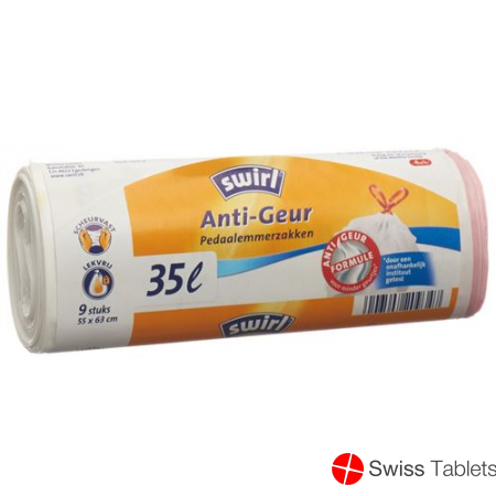 Swirl Activ Fresh trash bags 35l roller 9 pcs