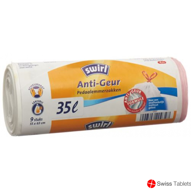 Swirl Activ Fresh trash bags 35l roller 9 pcs