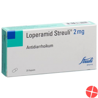 Loperamide 2 mg Streuli Kaps 200 pcs