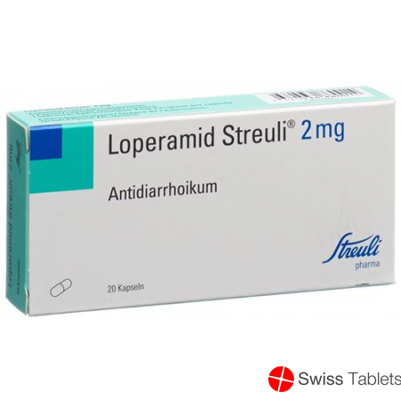 Loperamide 2 mg Streuli Kaps 200 pcs