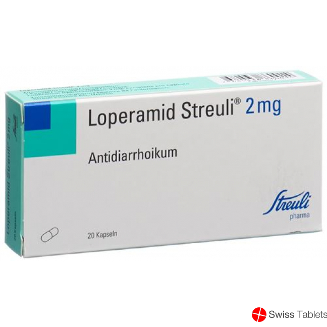 Loperamide 2 mg Streuli Kaps 200 pcs