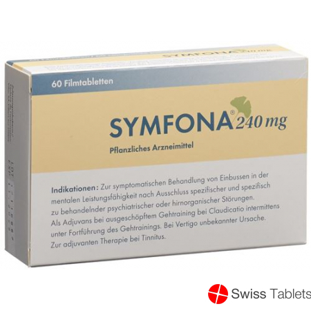 Symfona Filmtabl 240 mg 30 pcs