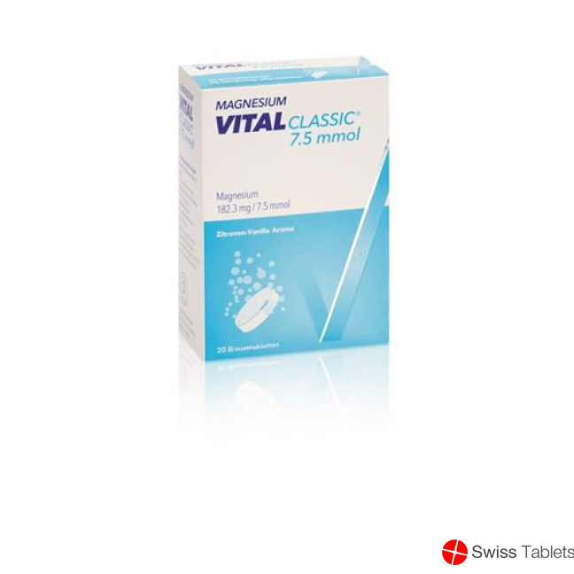 Magnesium Vital Classic Brausetabl 7.5 mmol 30 pcs