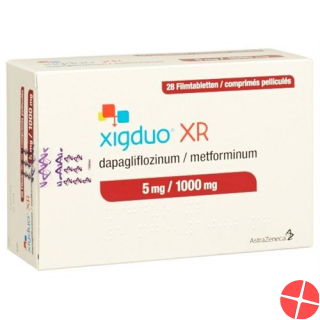 Xigduo XR Filmtabl 5 mg / 1000 mg 98 pcs