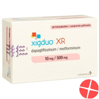 Xigduo Filmtabl XR 10 mg / 500 mg 98 pcs