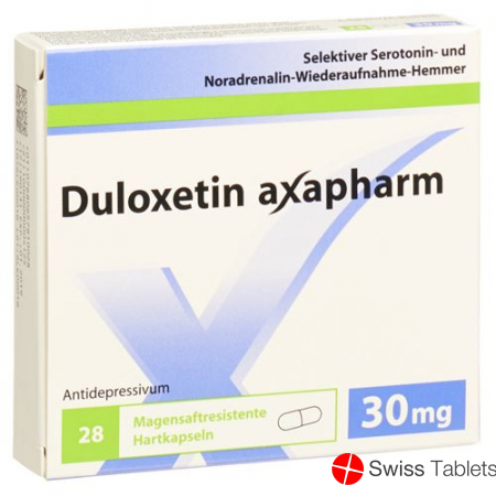 Duloxetine Axapharm Kaps 30 mg 84 pcs