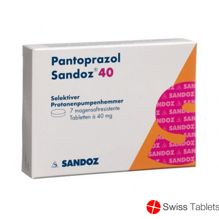 Pantoprazole Sandoz Filmtabl 40 mg Ds 100 pcs