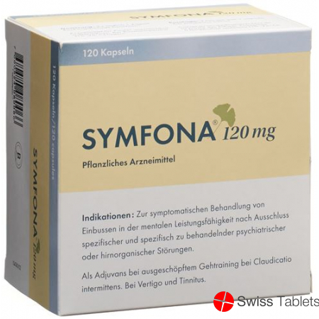 Symfona Kaps 120 mg of 60 pcs