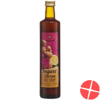 Sonnentor Lemon and ginger syrup 6 x 500 ml