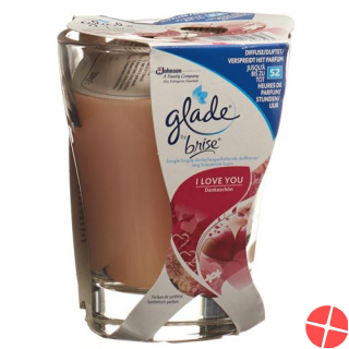 Glade By Brise Premium-Duftkerze I Love You 224g