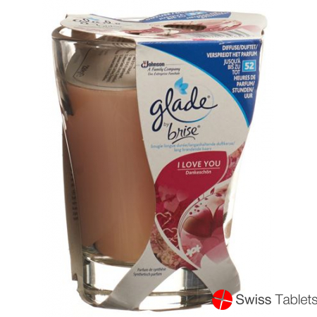 Glade By Brise Premium-Duftkerze I Love You 224g buy online