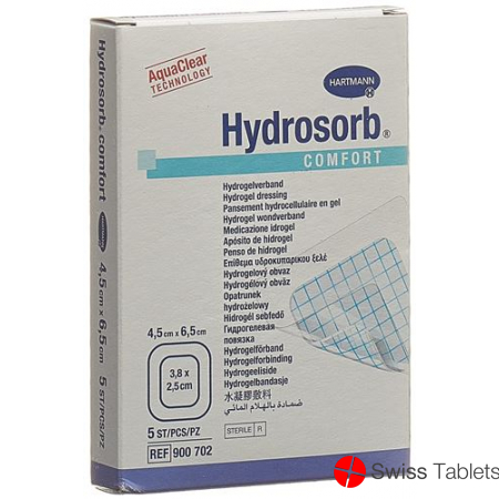 Hydrosorb Comfort Hydrogel 4.5x6.5cm Steril 5 Stück buy online