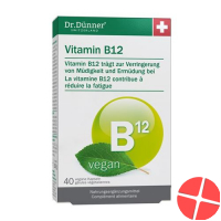 Dr. Dünner Vitamin B12 Capsules vegan 40 pieces