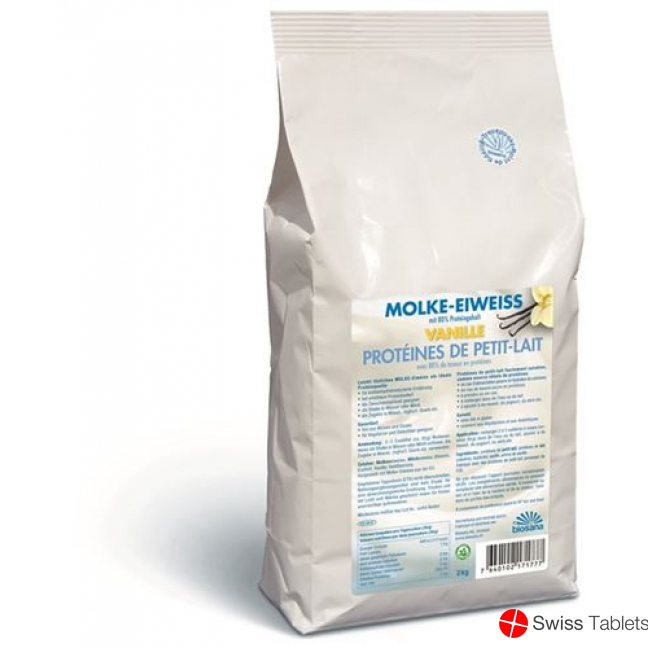 Biosana Molke Eiweiss Granulat Vanille Dose 350g buy online
