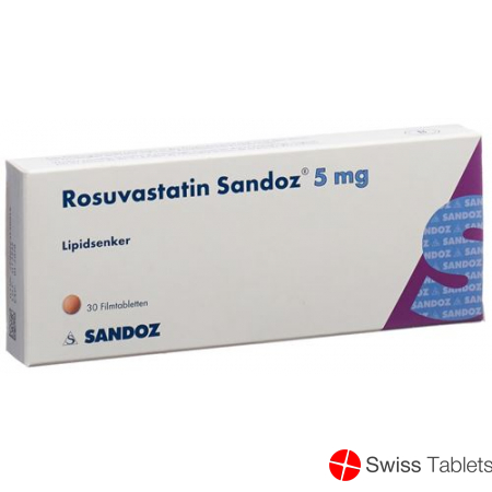Rosuvastatin Sandoz Filmtabletten 5mg 30 Stück buy online
