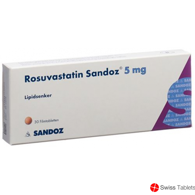 Rosuvastatin Sandoz Filmtabletten 5mg 30 Stück buy online