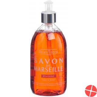Beauterra Flüssigseife Marseille Pfingstro 500ml