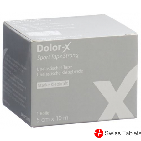 Dolor-x Sport Tape Strong 5cmx10m Weiss 12 Stück buy online Dolor-x Sport Tape Strong 5cmx10m Weiss 12 Stück buy online