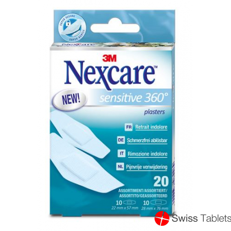 3M Nexcare Sensitive Skin Ass 20 Stück buy online