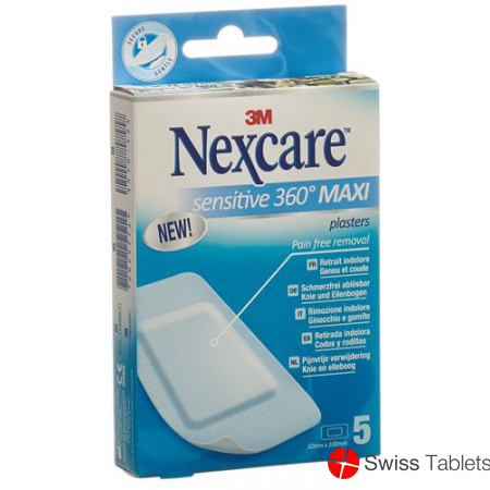 3M Nexcare Sensitive Skin Maxi 5 Stück buy online