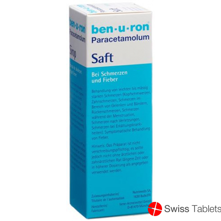 Ben-u-ron Sirup 200mg/5ml M Dosierspritze 100ml buy online