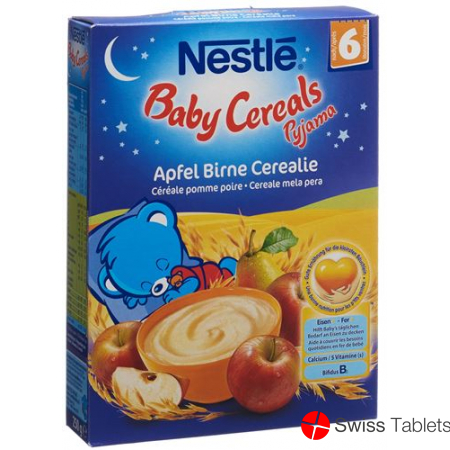 Nestle Baby Cereals Pyjama Apf Birne Cereal 250g buy online