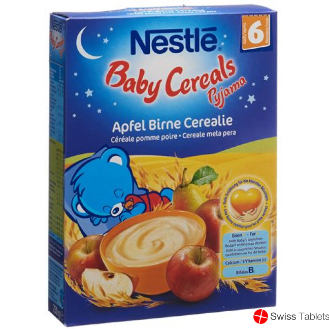 Nestle Baby Cereals Pyjama Apf Birne Cereal 250g buy online