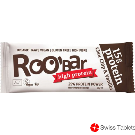 Roobar Protein-Riegel Choco Chip 60g buy online