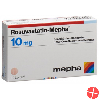 Rosuvastatin Mepha Lactab 10mg 100 Stück