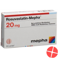 Rosuvastatin Mepha Lactab 20mg 100 Stück