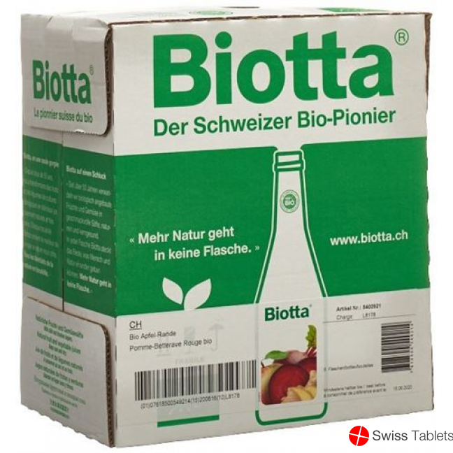 Biotta Bio apple edge 6 Fl 5 dl
