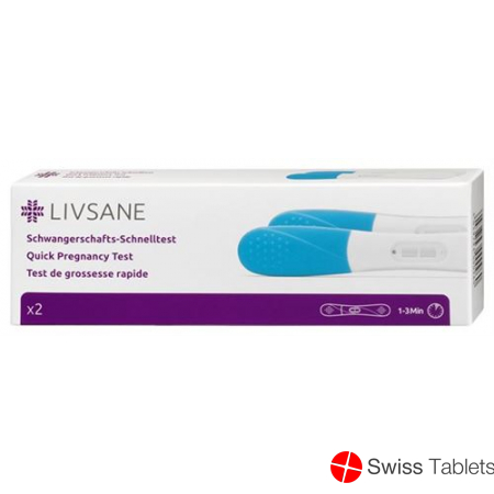 Livsane Schwangerschafts-Schnelltest 2 Stück buy online