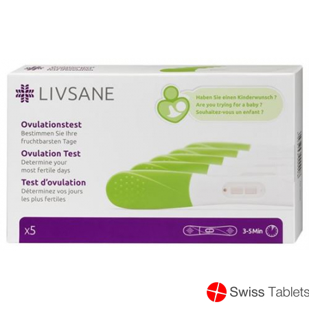 Livsane Ovulationstest (alt) 5 Stück buy online