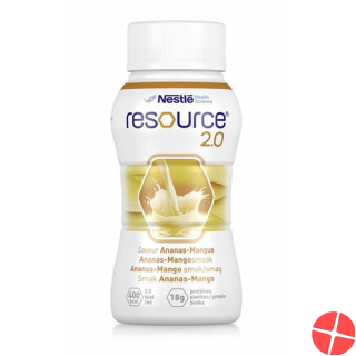 Resource 2.0 Ananas Mango 4x 200ml