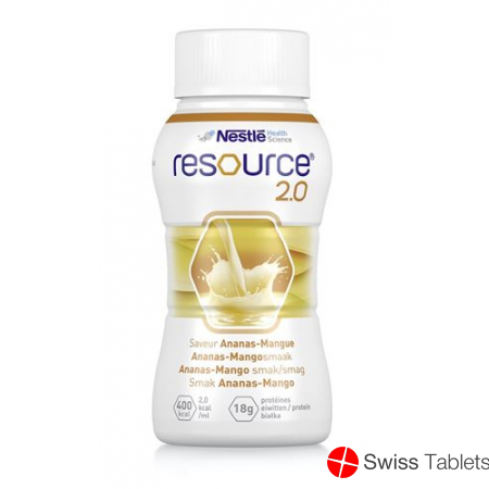 Resource 2.0 Ananas Mango 4x 200ml buy online