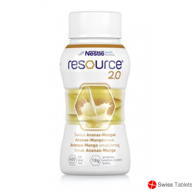 Resource 2.0 Ananas Mango 4x 200ml buy online