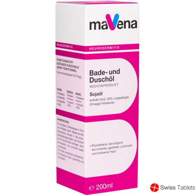 Mavena Bade- und Duschöl Dispenser 200ml buy online