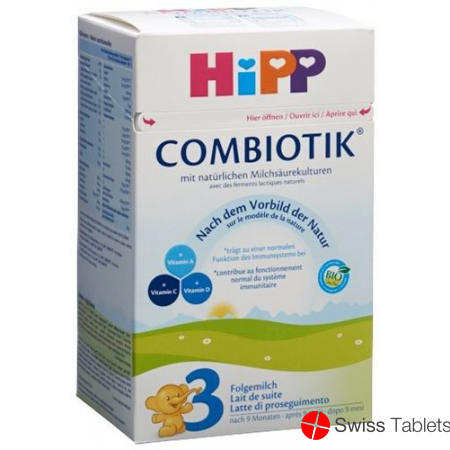 Hipp 3 Folgemilch Bio Combiotik 800g buy online