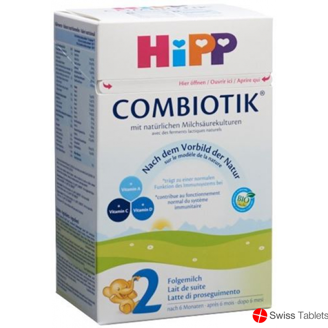 Hipp 2 Folgemilch Bio Combiotik 800g buy online