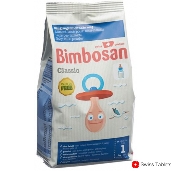 Bimbosan Classic formula milk without palm oil bag 500g buy online