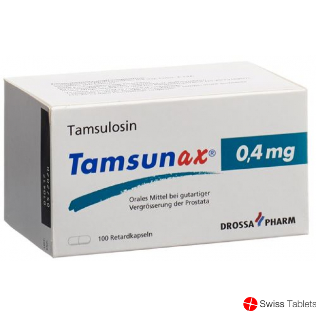 Tamsunax Retard Kapseln 0.4mg (neu) 30 Stück buy online
