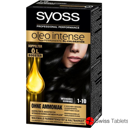 Syoss Oleo Intense 1-10 Intense black buy online