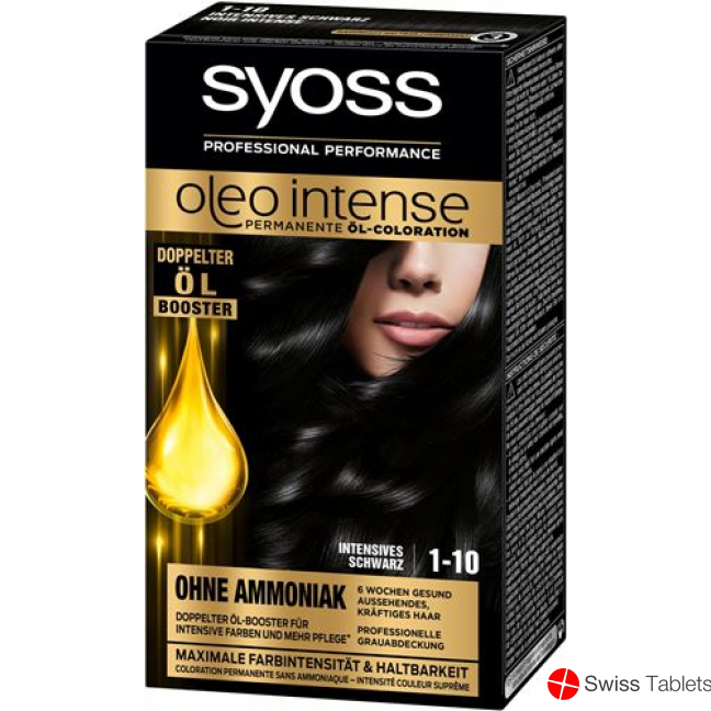 Syoss Oleo Intense 1-10 Intense black buy online