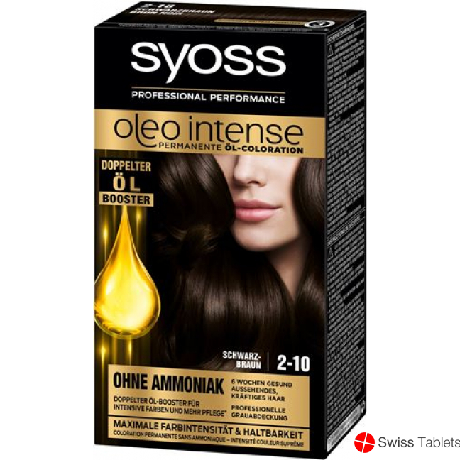 Syoss Oleo Intense 2-10 Schwarzbraun (neu) buy online