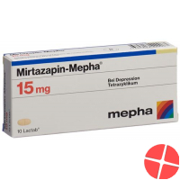 Mirtazapin Mepha Lactab 15mg 30 Stück