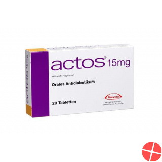 Actos Tabletten 15mg 98 Stück