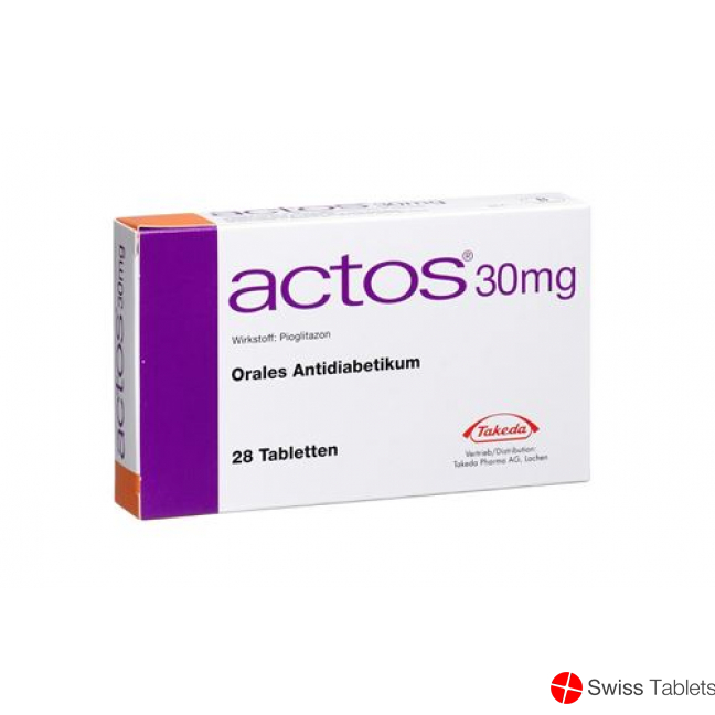Actos Tabletten 30mg 98 Stück buy online