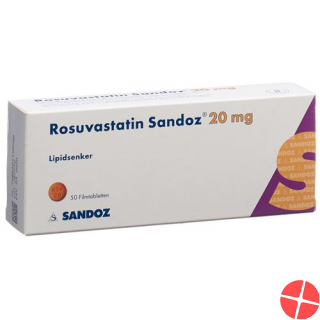 Rosuvastatin Sandoz Filmtabletten 20mg (neu) 30 Stück