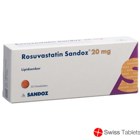 Rosuvastatin Sandoz Filmtabletten 20mg (neu) 30 Stück buy online