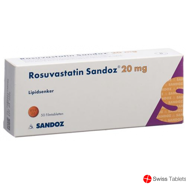 Rosuvastatin Sandoz Filmtabletten 20mg (neu) 30 Stück buy online